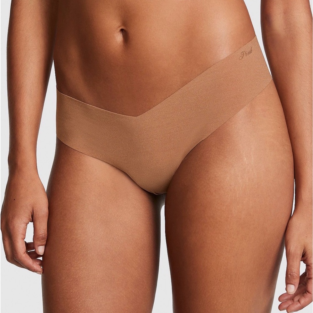 No-Show High-Leg Thong Panty | PINK